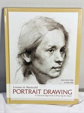 Lessons In Masterful Portrait Drawing How To Detailed Artistic Hardcover Book